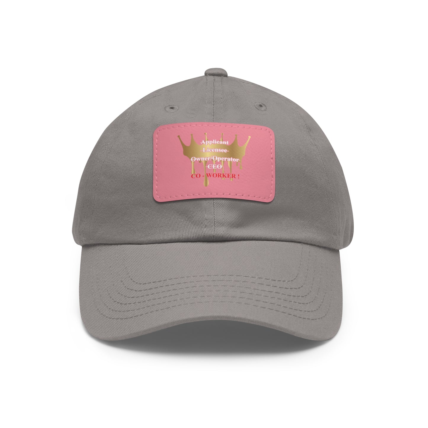 Licensee - Dad Hat with Leather Patch