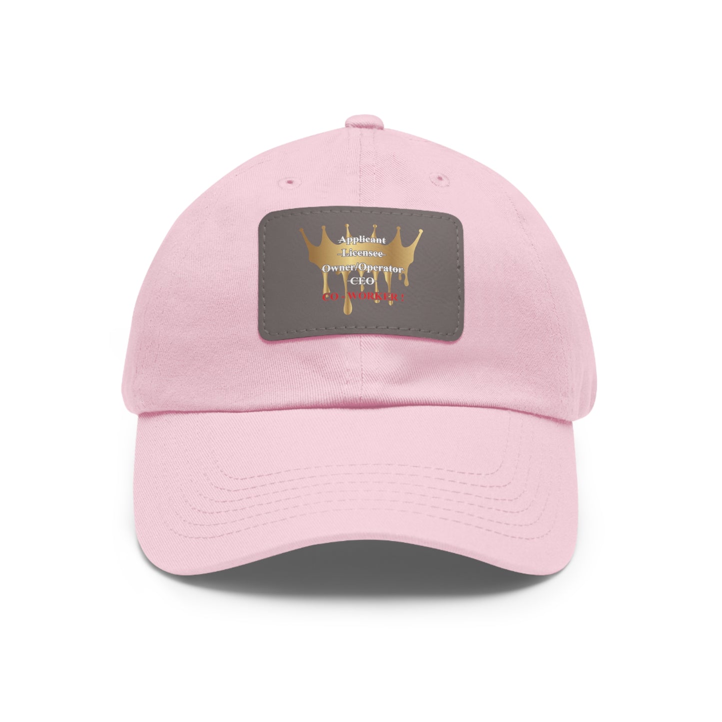 Licensee - Dad Hat with Leather Patch