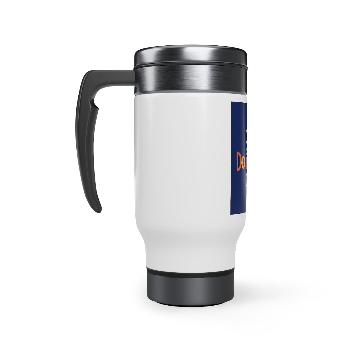 DSP - Stainless Steel Travel Mug with Handle, 14oz