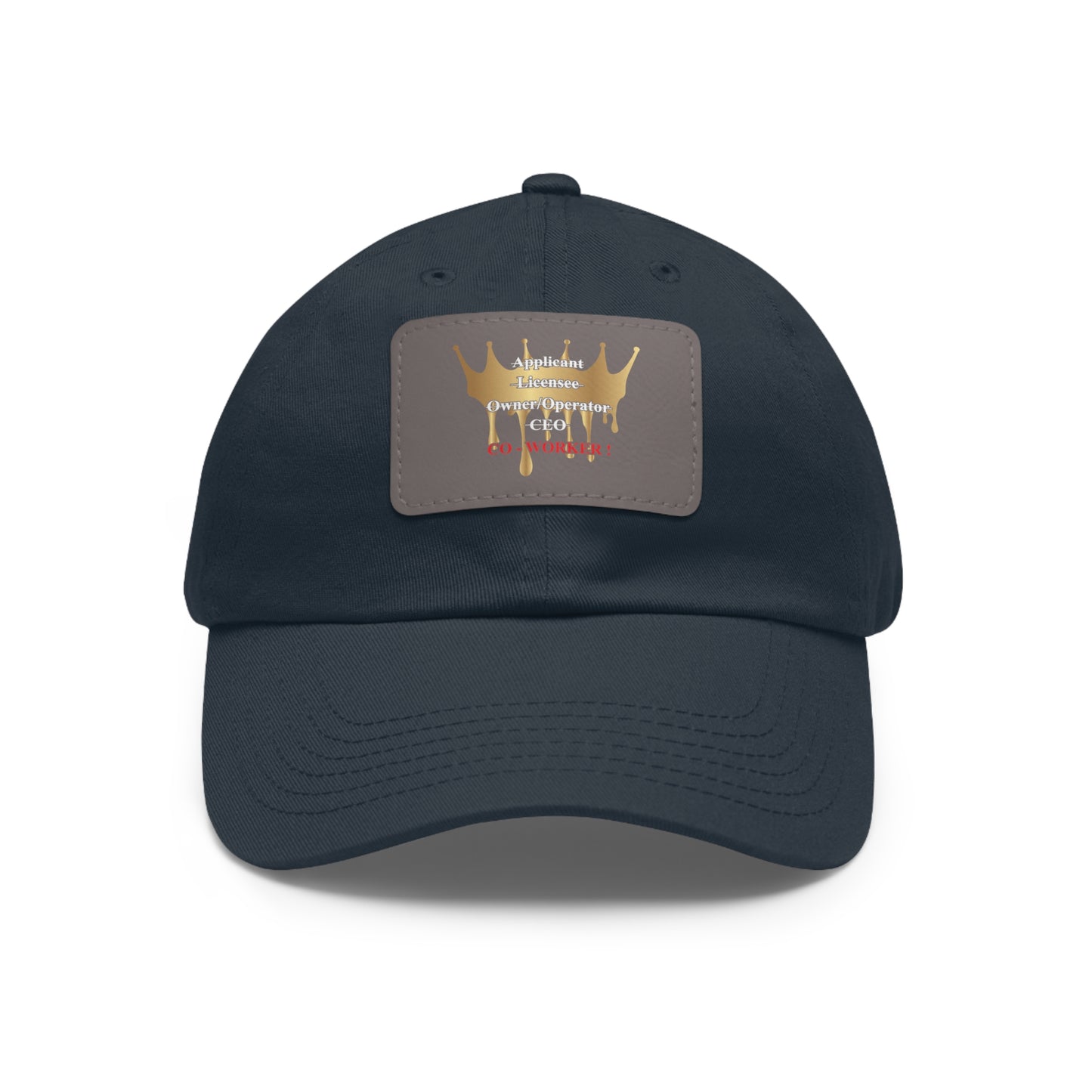 Licensee - Dad Hat with Leather Patch