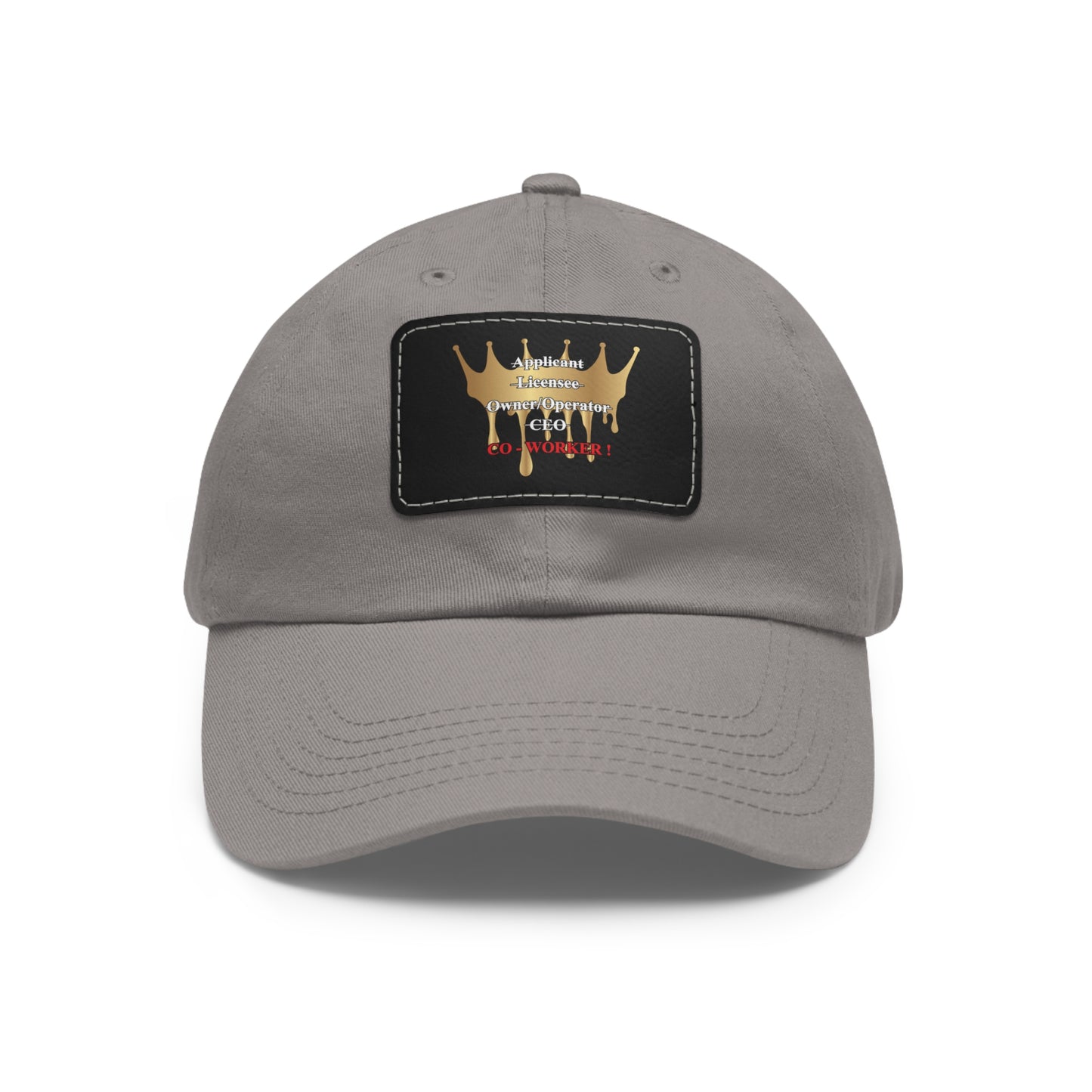 Licensee - Dad Hat with Leather Patch