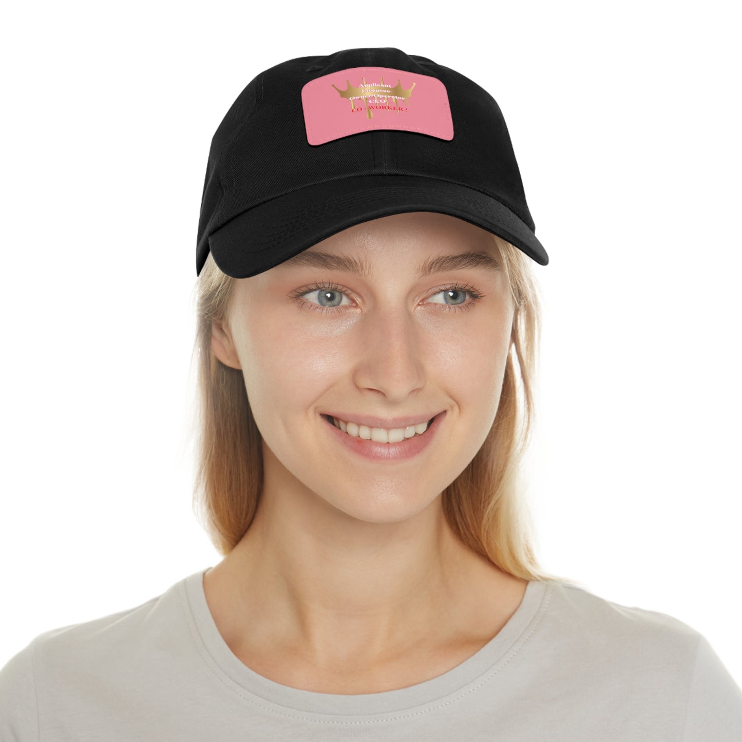 Licensee - Dad Hat with Leather Patch