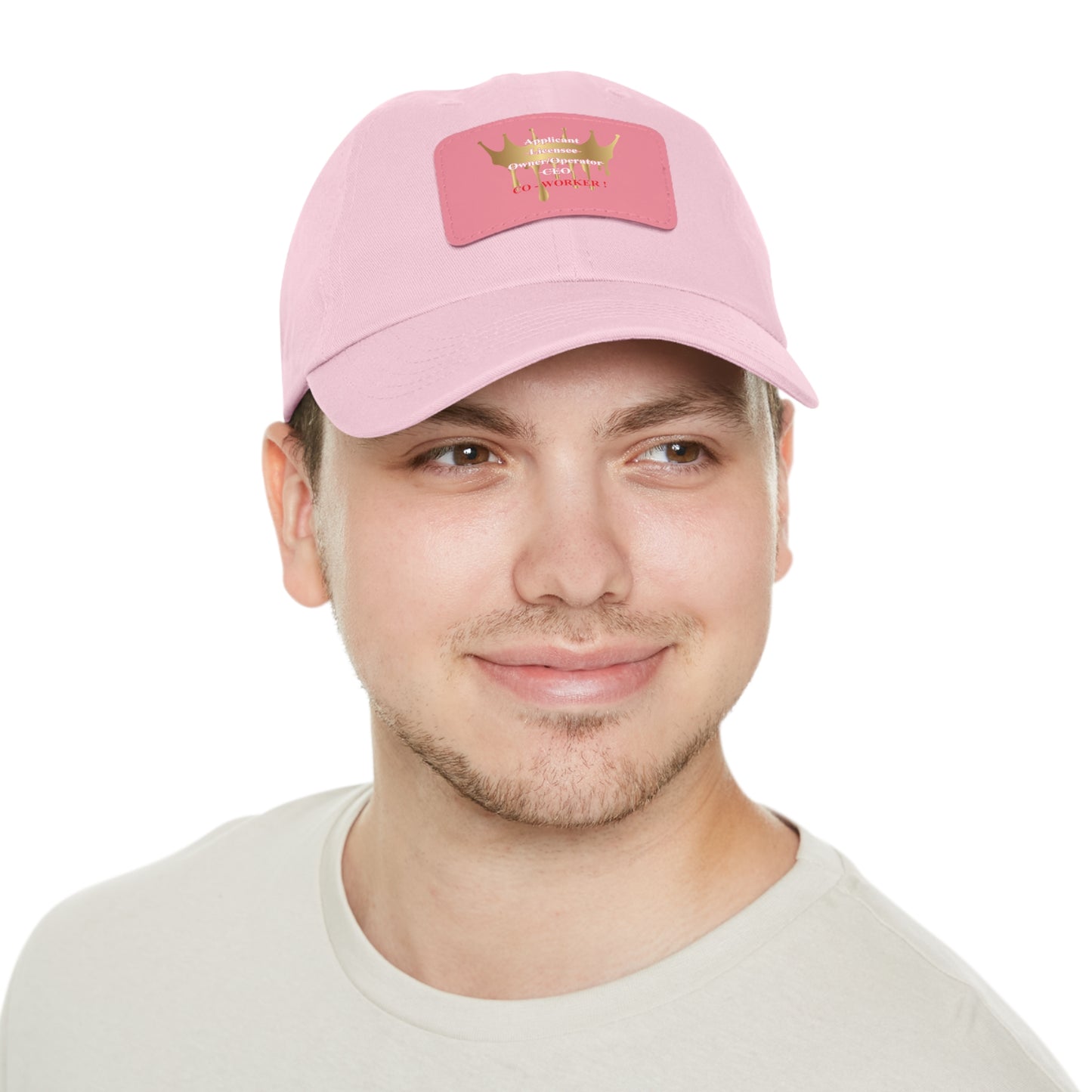 Licensee - Dad Hat with Leather Patch