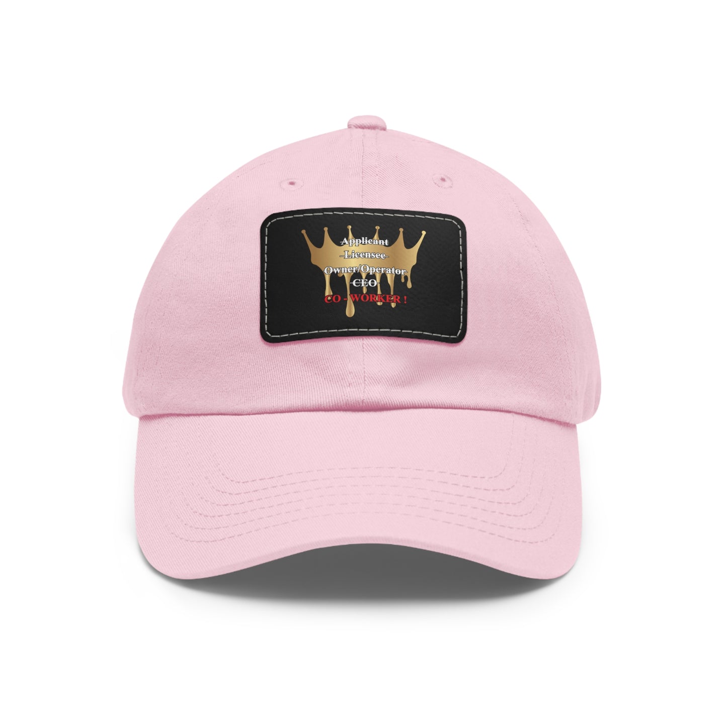 Licensee - Dad Hat with Leather Patch