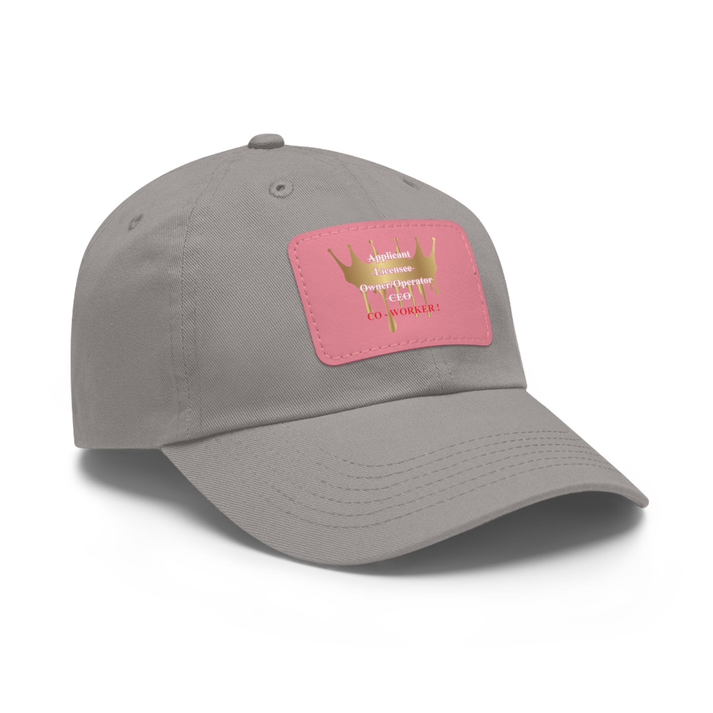 Licensee - Dad Hat with Leather Patch