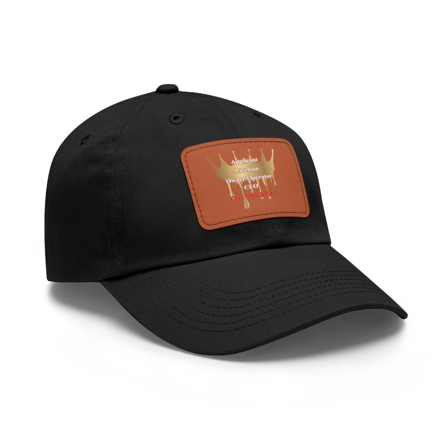 Licensee - Dad Hat with Leather Patch