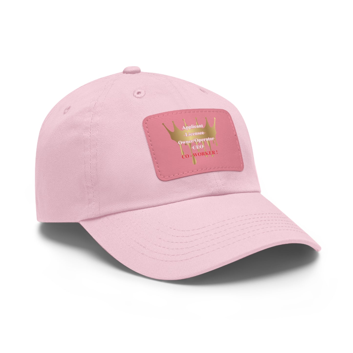 Licensee - Dad Hat with Leather Patch