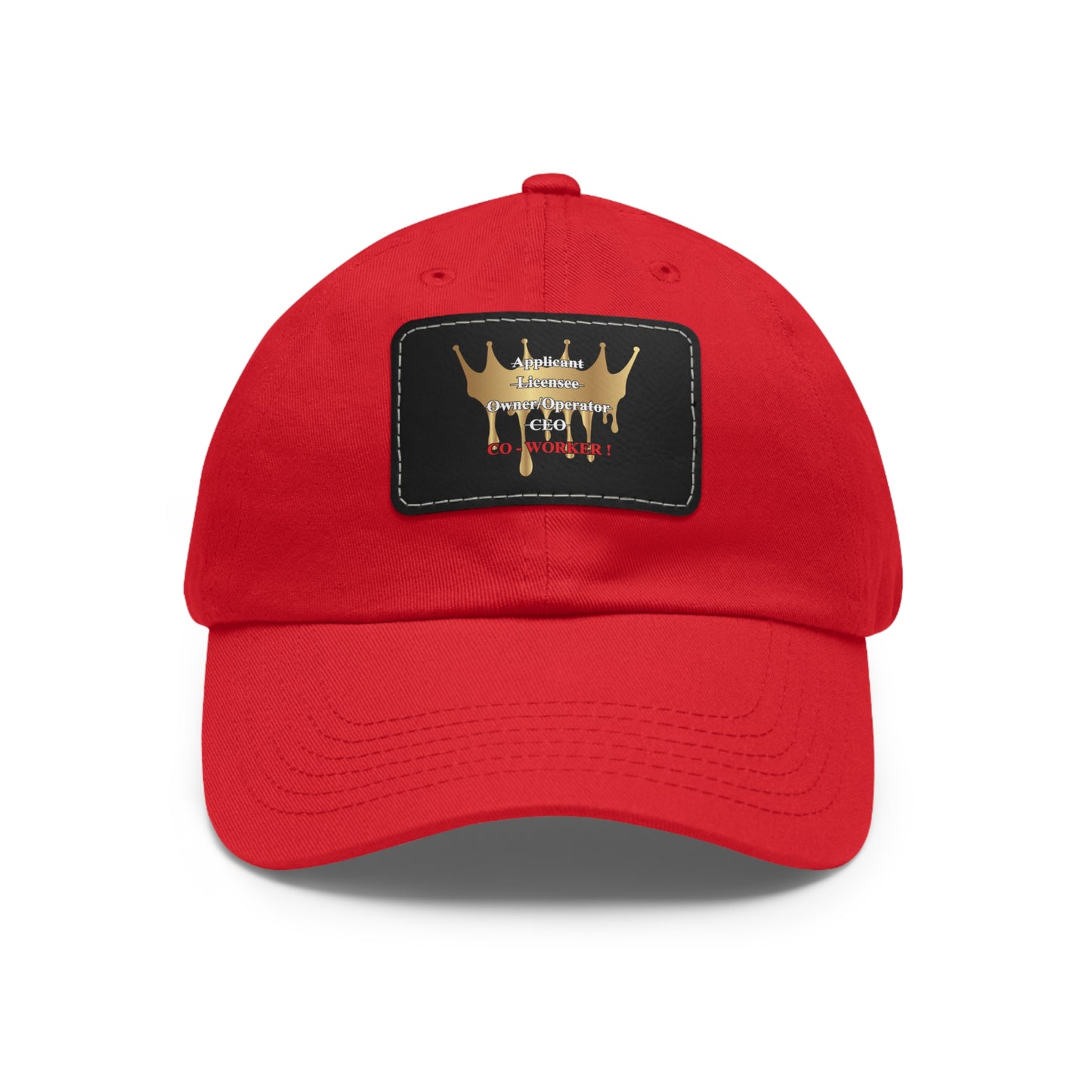 Licensee - Dad Hat with Leather Patch