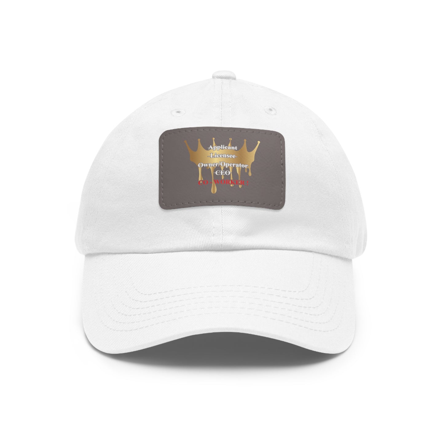 Licensee - Dad Hat with Leather Patch