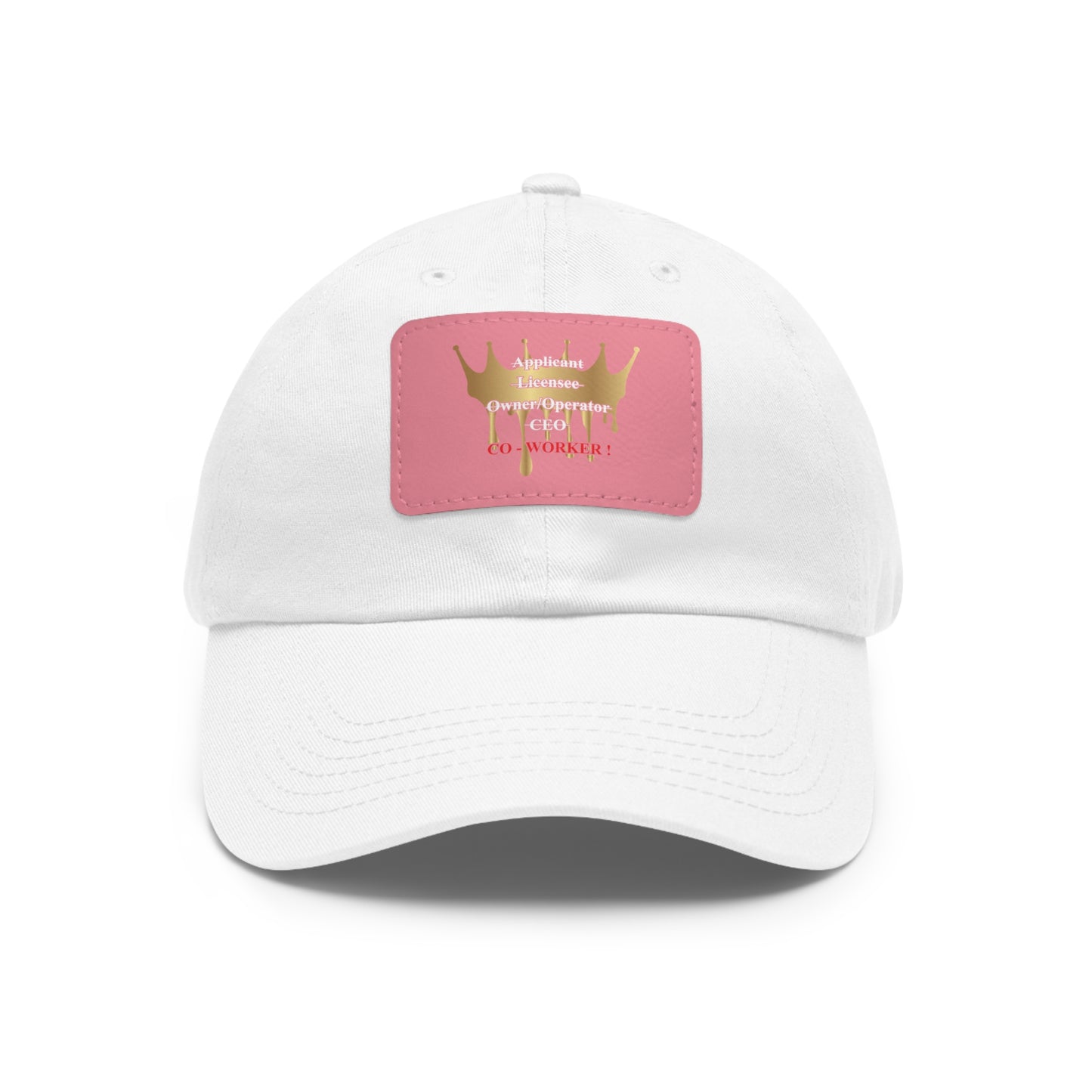 Licensee - Dad Hat with Leather Patch