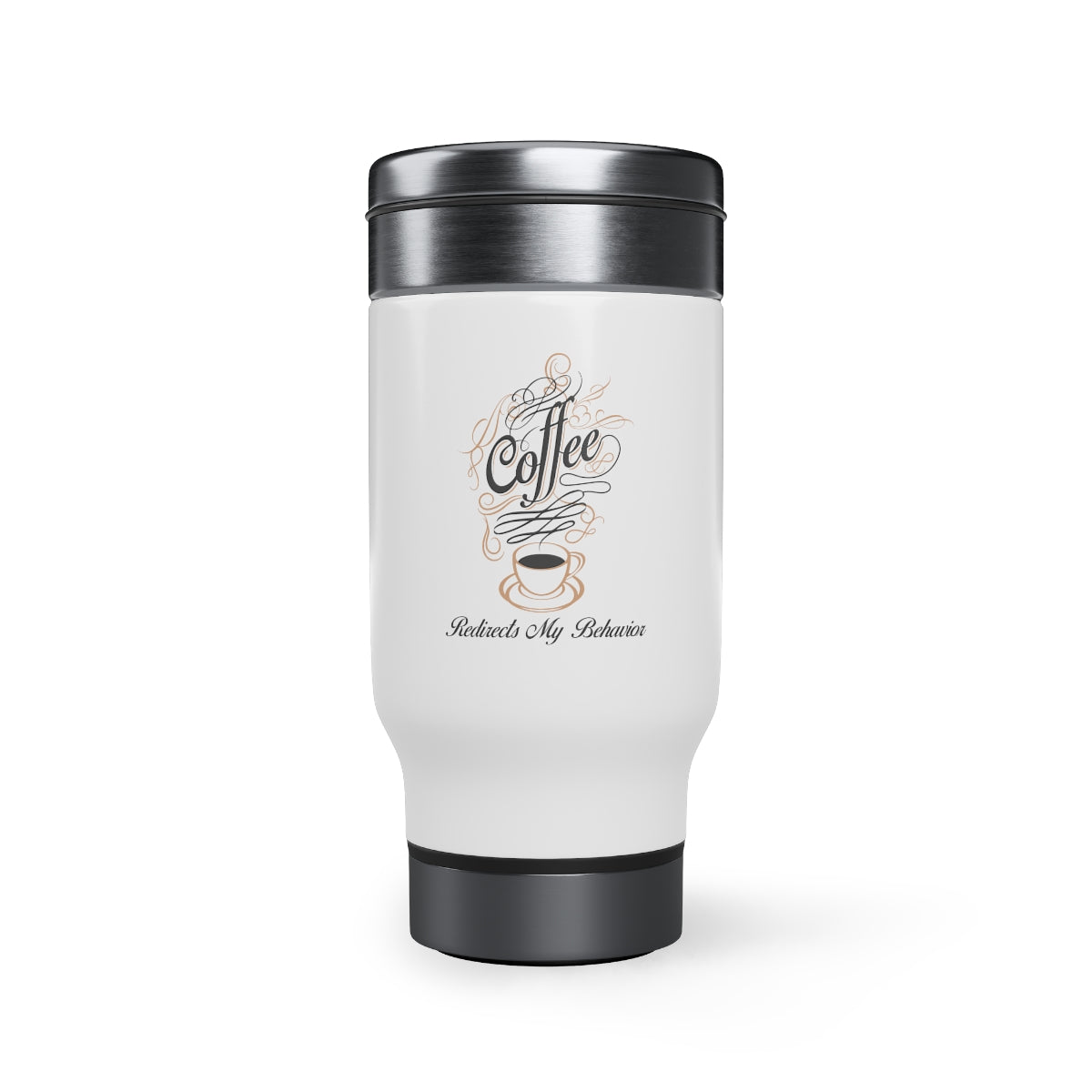 Licensee - Stainless Steel Travel Mug with Handle, 14oz