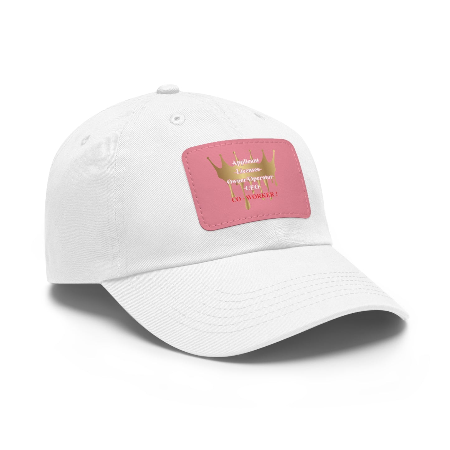 Licensee - Dad Hat with Leather Patch