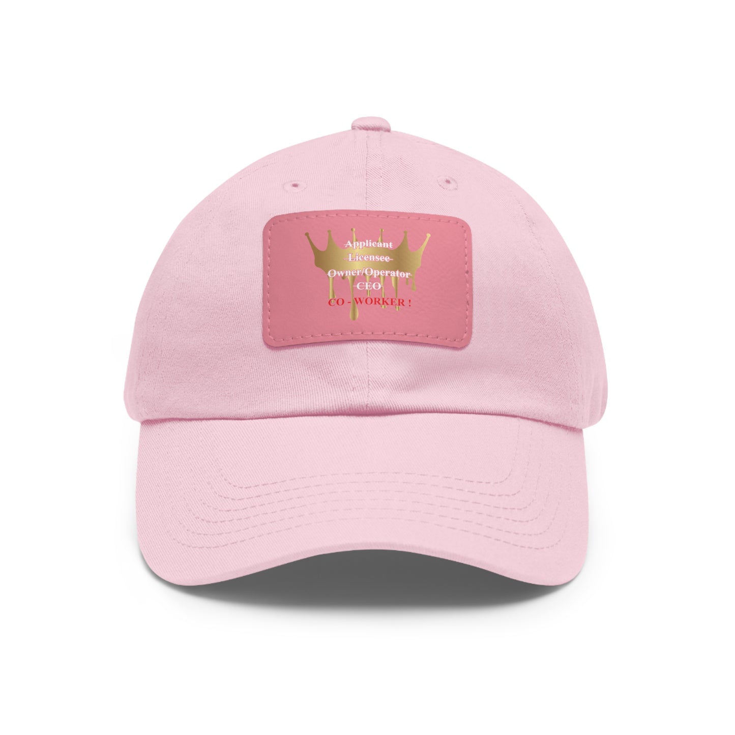 Licensee - Dad Hat with Leather Patch