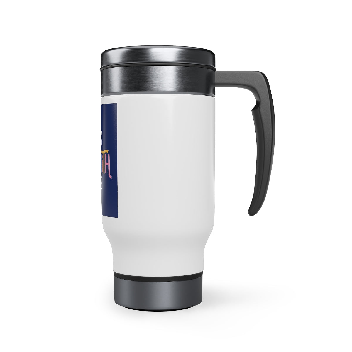 DSP - Stainless Steel Travel Mug with Handle, 14oz