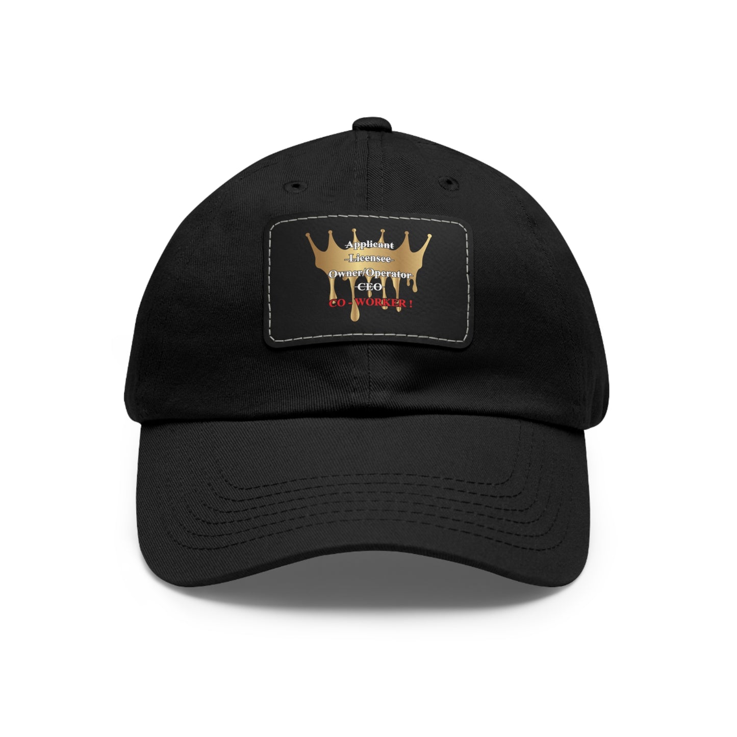 Licensee - Dad Hat with Leather Patch