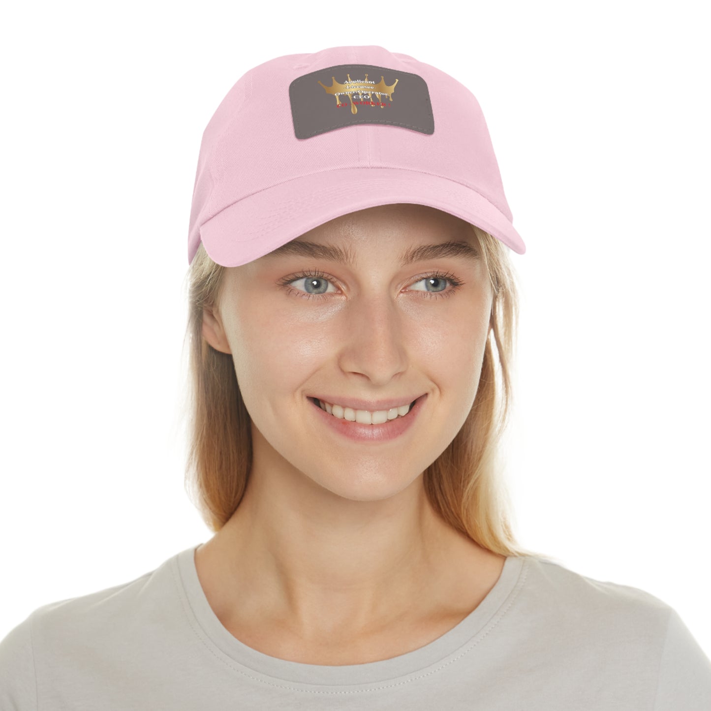 Licensee - Dad Hat with Leather Patch