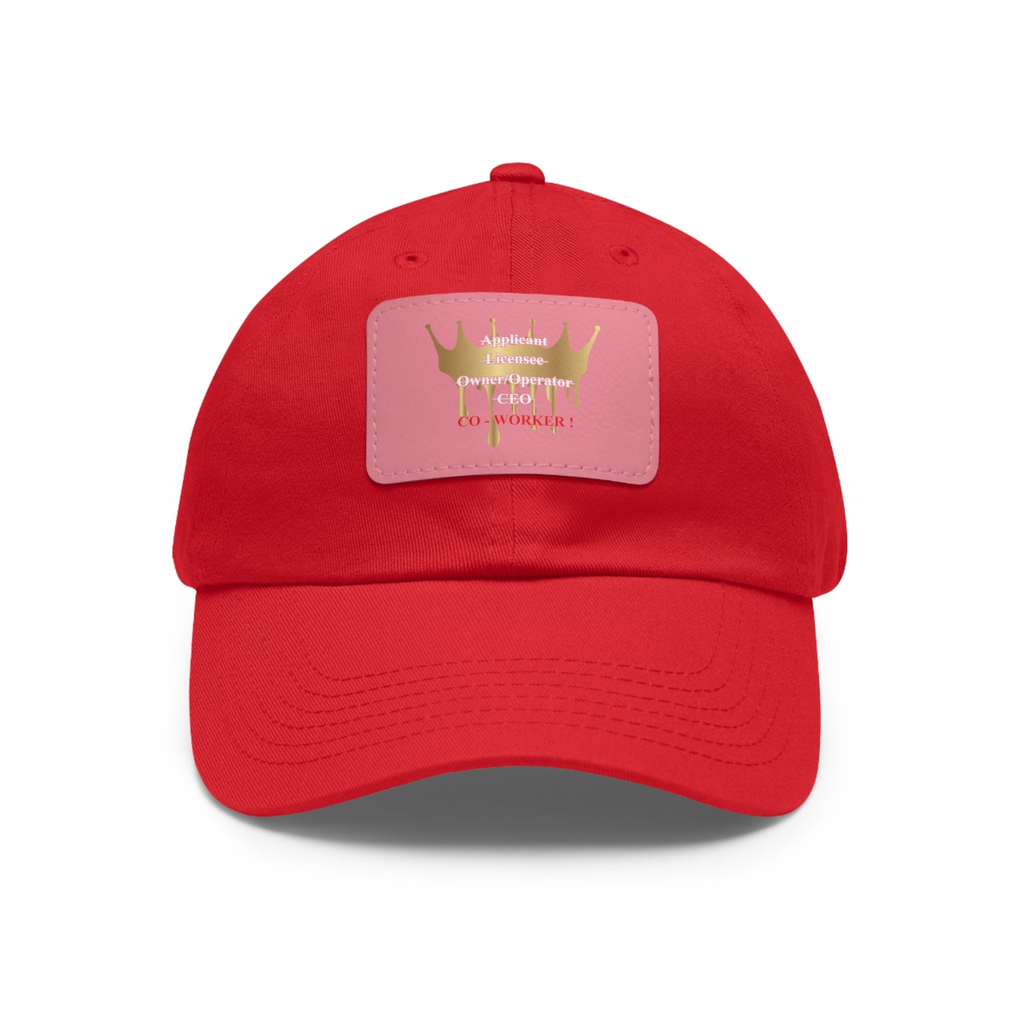 Licensee - Dad Hat with Leather Patch