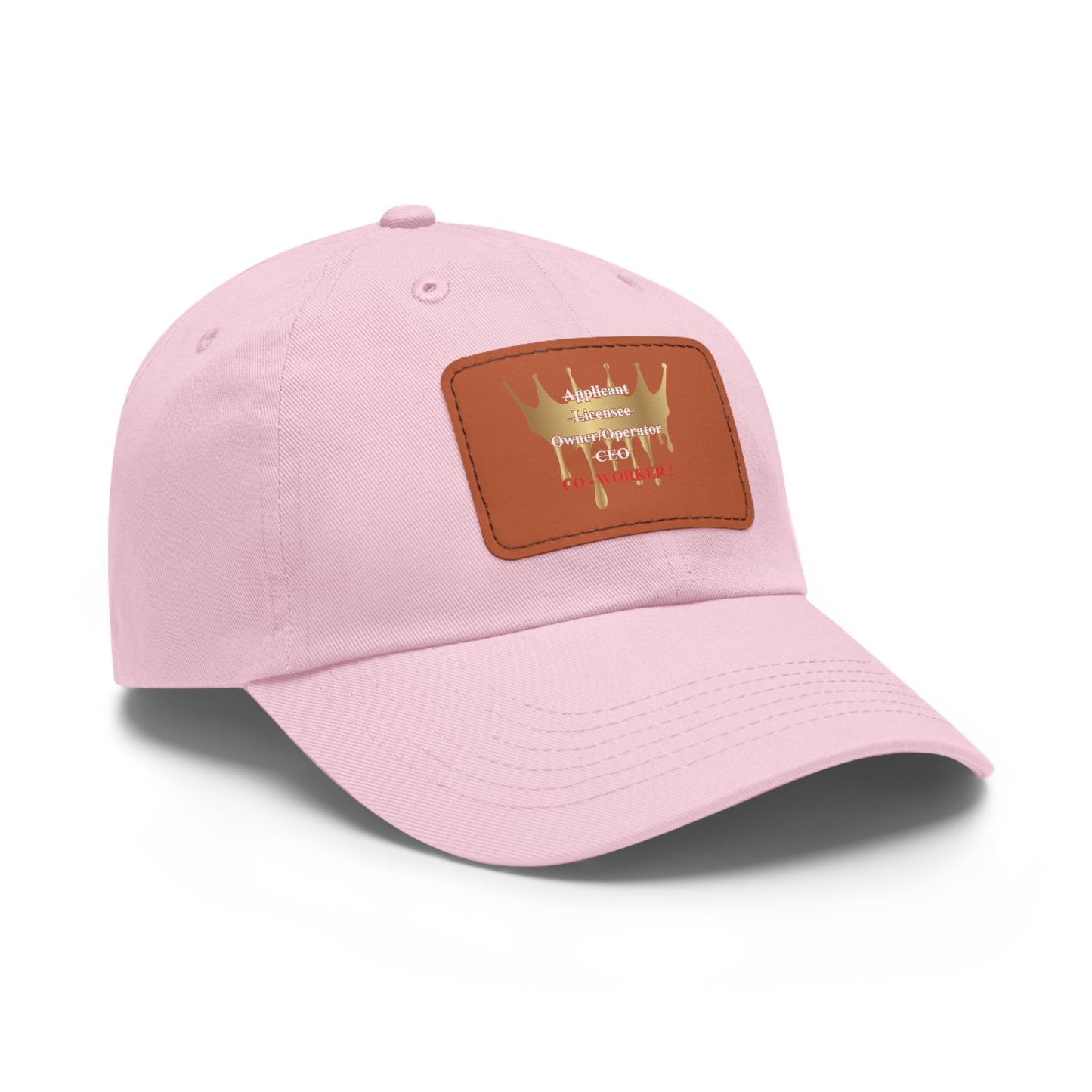 Licensee - Dad Hat with Leather Patch