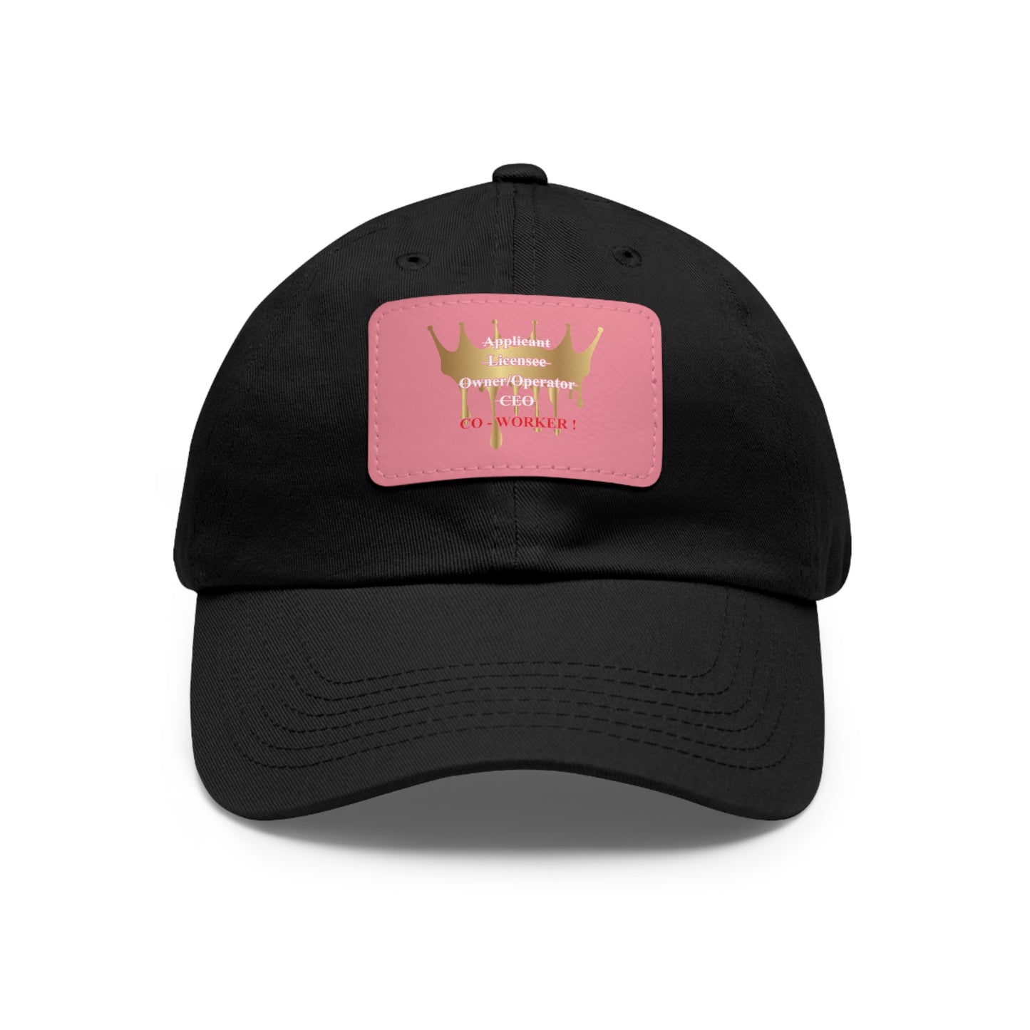 Licensee - Dad Hat with Leather Patch