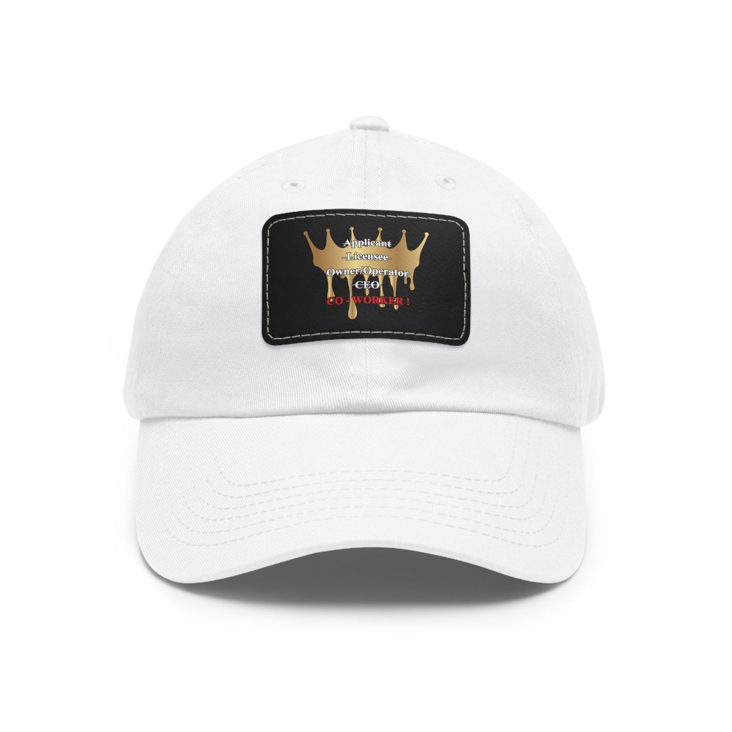 Licensee - Dad Hat with Leather Patch