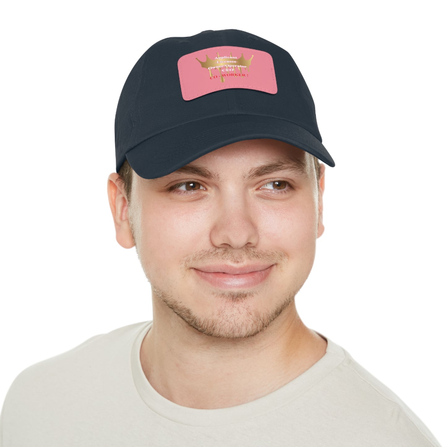 Licensee - Dad Hat with Leather Patch