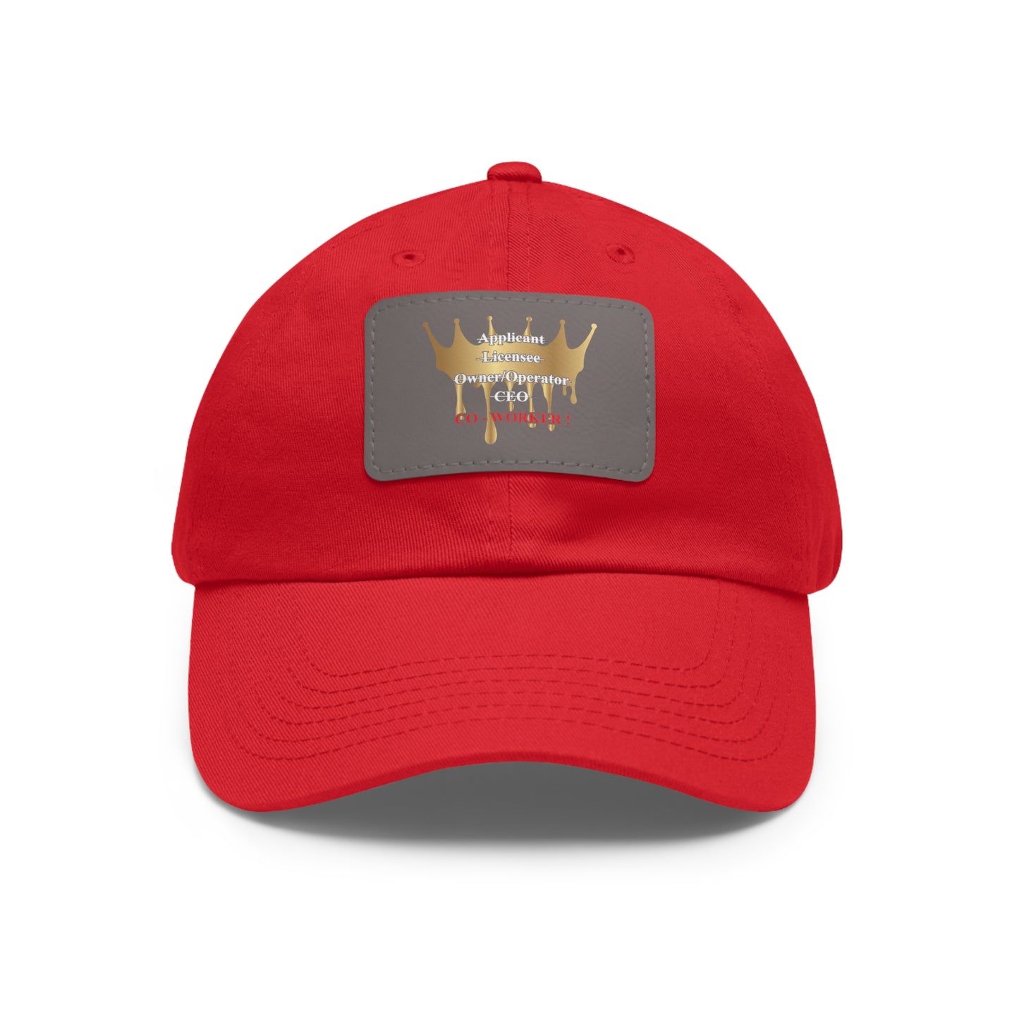 Licensee - Dad Hat with Leather Patch