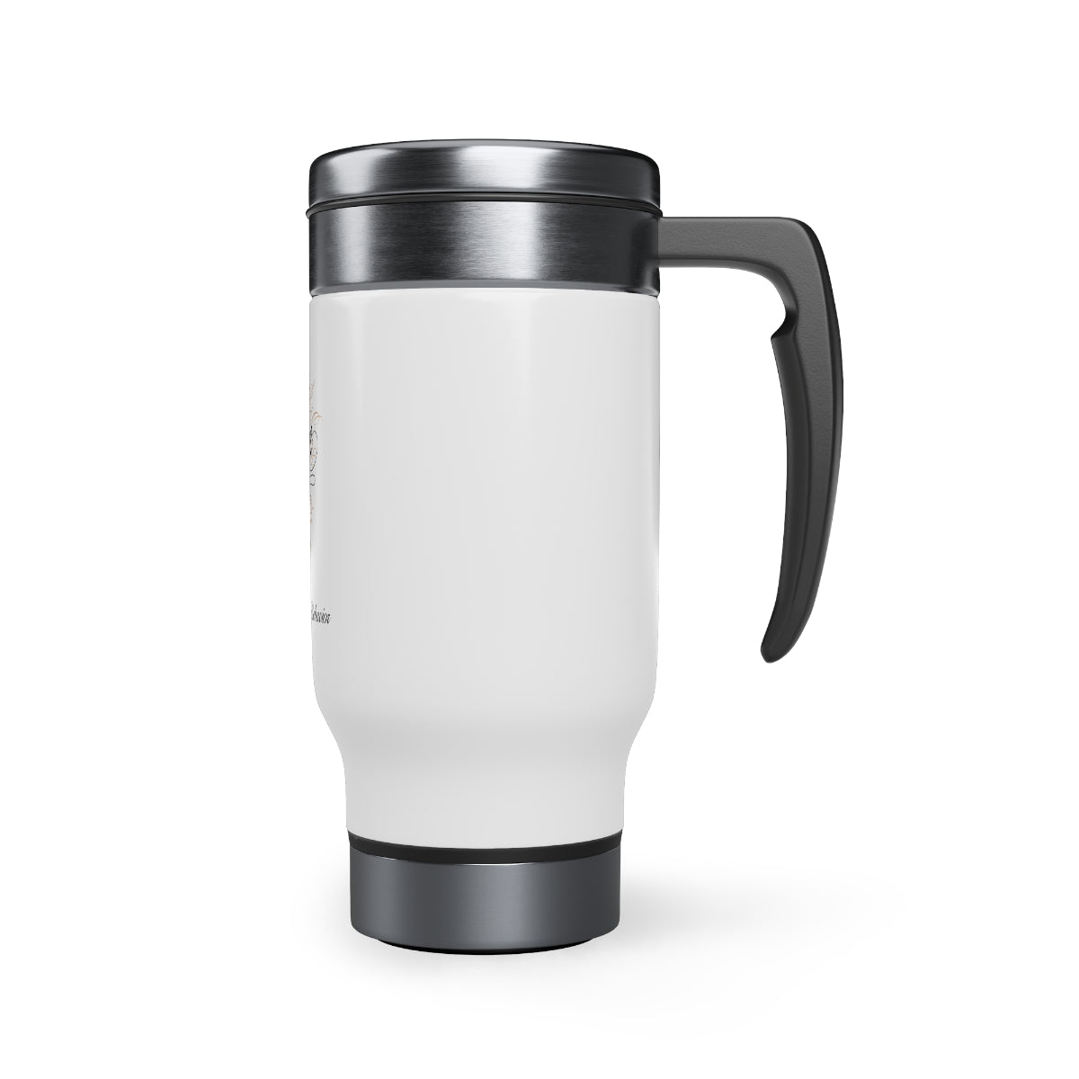 Licensee - Stainless Steel Travel Mug with Handle, 14oz