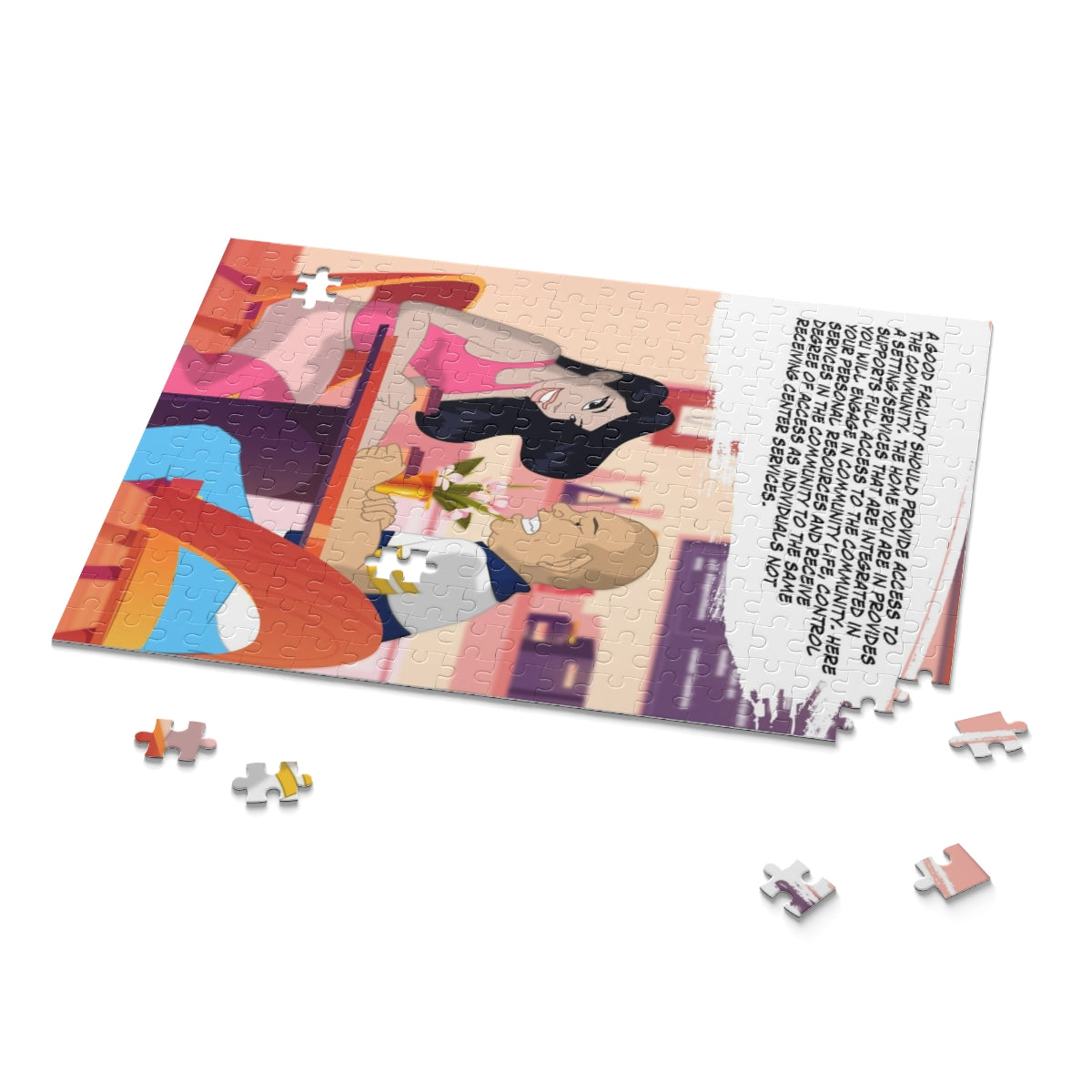 Client's - HCBS Access To The Community Puzzle (120, 252, 500-Piece)