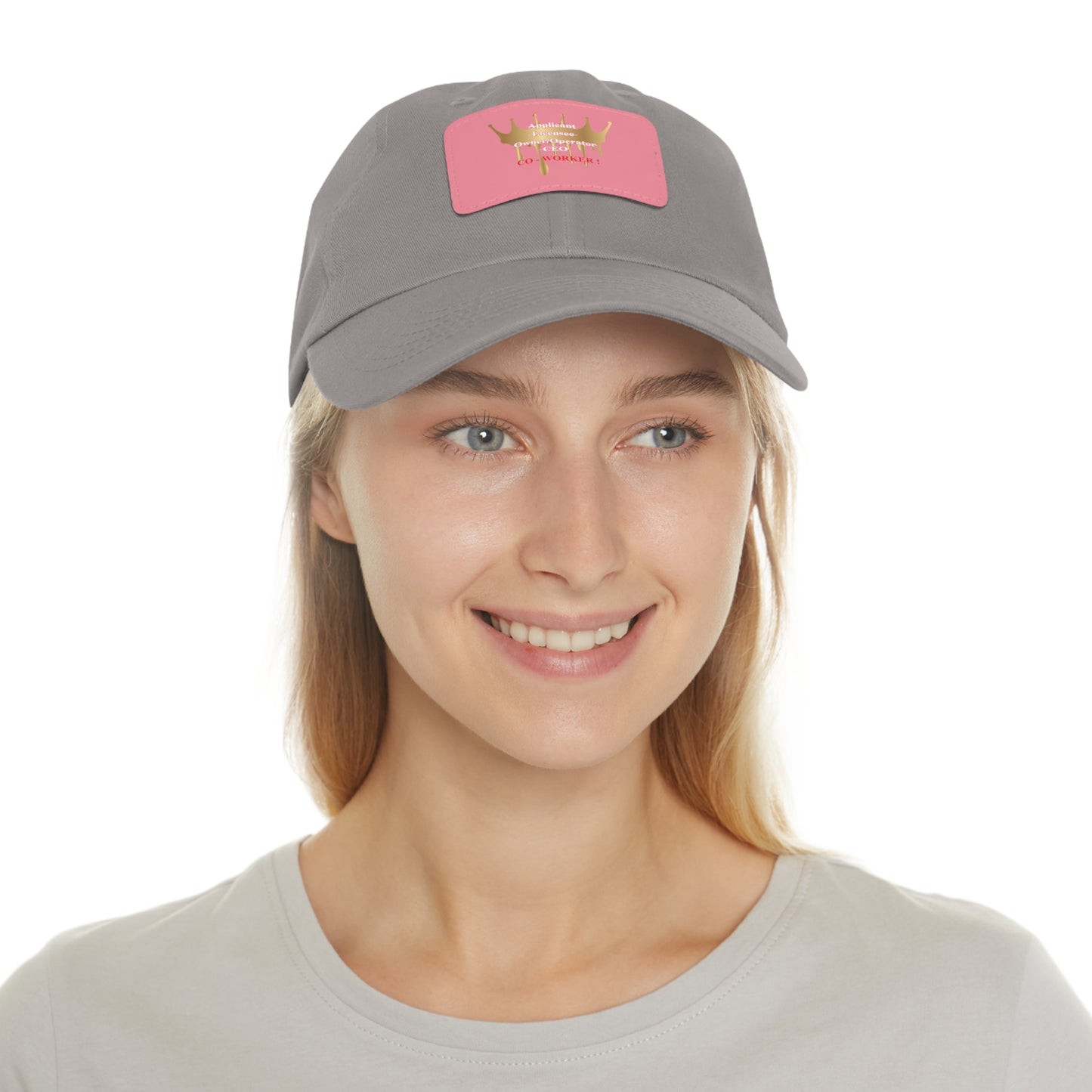 Licensee - Dad Hat with Leather Patch