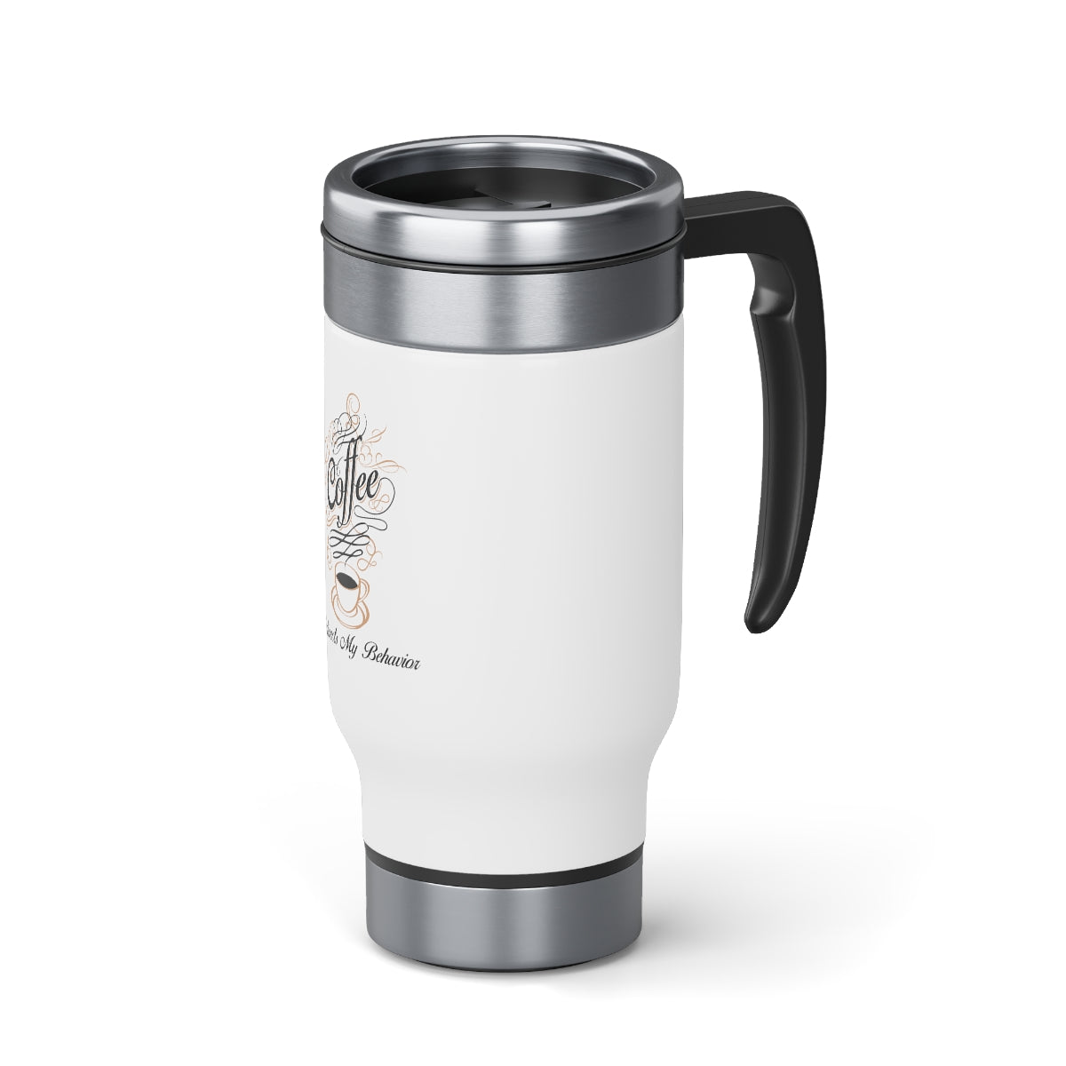 Licensee - Stainless Steel Travel Mug with Handle, 14oz